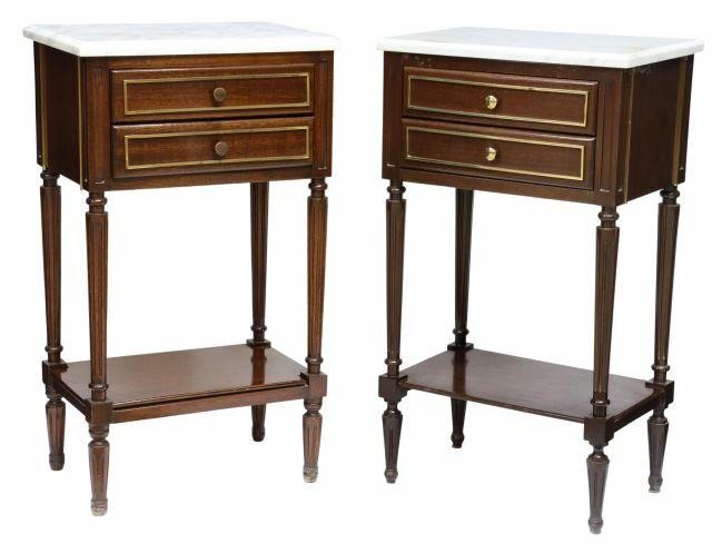 (2) FRENCH LOUIS XVI STYLE