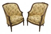 (2) FRENCH LOUIS XVI STYLE BER
