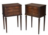 (2) FRENCH LOUIS XVI STYLE MAH