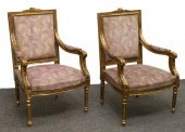 (2) FRENCH LOUIS XVI STYLE GIL