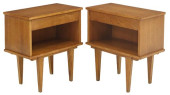 (2) FRENCH MID-CENTURY MODERN