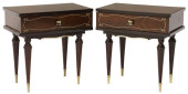 (2) FRENCH MID-CENTURY MODERN