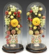 (2) FRENCH NAPOLEON III GLASS