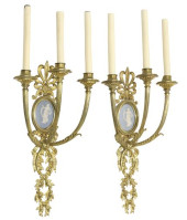 (2) FRENCH NEOCLASSICAL ORMOLU
