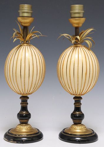 (2) FRENCH PARCEL-GILT &AMP;