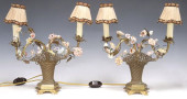 (2) FRENCH PORCELAIN &AMP; GIL
