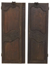 (2) FRENCH PROVINCIAL CARVED O