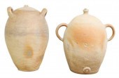 (2) FRENCH PROVINCIAL EARTHENW