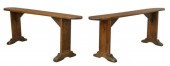 (2) FRENCH PROVINCIAL FRUITWOO