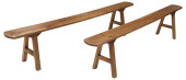 (2) FRENCH PROVINCIAL FRUITWOO