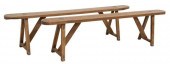 (2) FRENCH PROVINCIAL OAK TRES