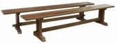 (2) FRENCH PROVINCIAL OAK TRES