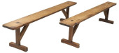 (2) FRENCH PROVINCIAL OAK TRES