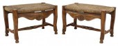 (2) FRENCH PROVINCIAL RUSH-SEA