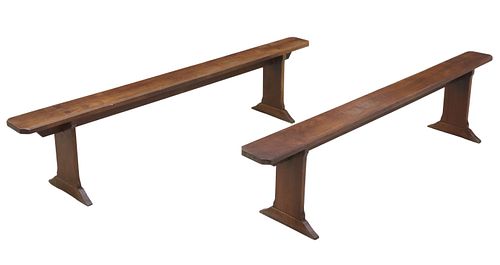 (2) FRENCH PROVINCIAL WALNUT