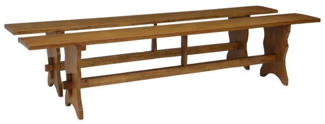 (2) FRENCH PROVINICAL FRUITWOOD