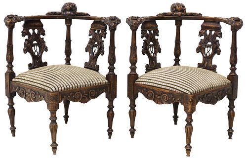 (2) FRENCH RENAISSANCE REVIVAL