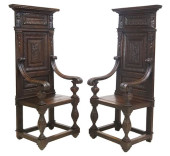 (2) FRENCH RENAISSANCE REVIVAL