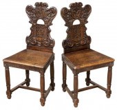 (2) FRENCH RENAISSANCE REVIVAL
