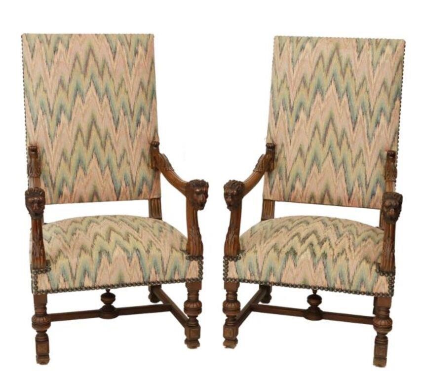 (2) FRENCH RENAISSANCE STYLE