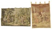 (2) FRENCH ROCOCO STYLE JACQUA