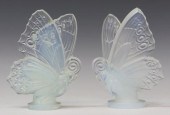 (2) FRENCH SABINO OPALESCENT A