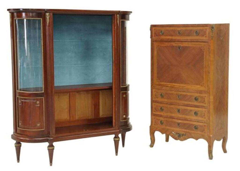 (2) FRENCH SECRETARY, DISPLAY