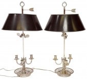 (2) FRENCH SILVERPLATE BOUILLO