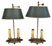 (2) FRENCH TWO-LIGHT BOUILLOTT