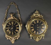 2 FRENCH WALL CLOCKS JAPY FRER