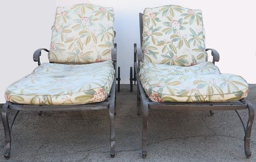 (2) FRONTGATE OUTDOOR CHAISE LOUNGE