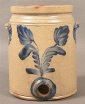 2 GAL. SLIP DECORATED STONEWAR