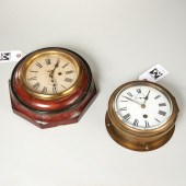 (2) GALLERY CLOCKS, INCL. WATE