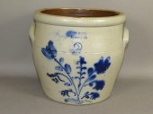 2 GALLON COBALT DECORATED STON