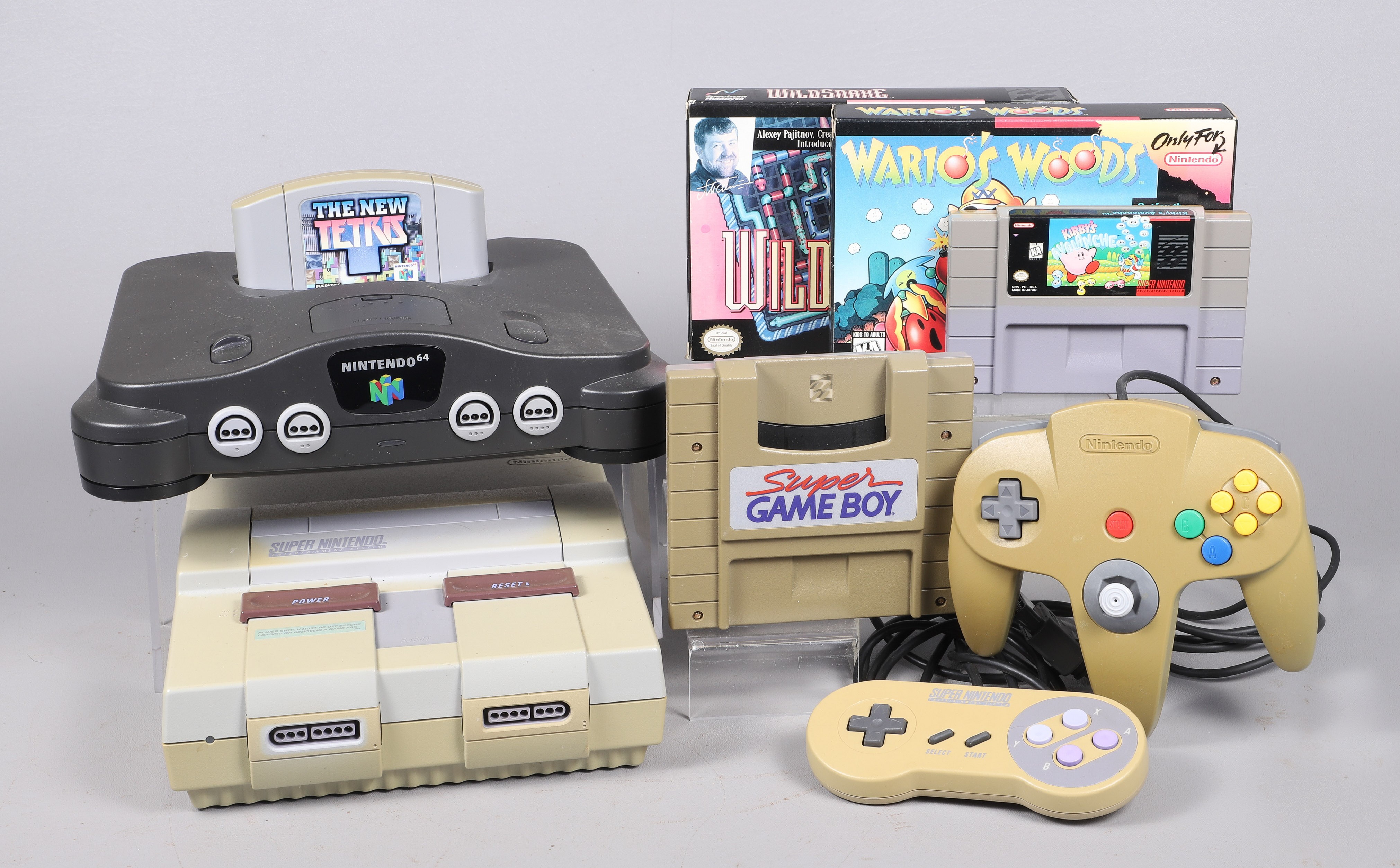 (2) Game systems, c/o Super