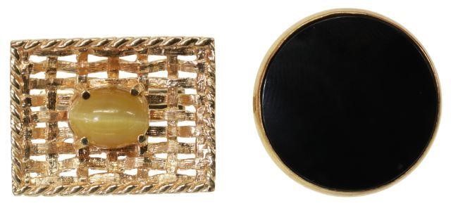 (2) GENT'S 14KT YELLOW GOLD