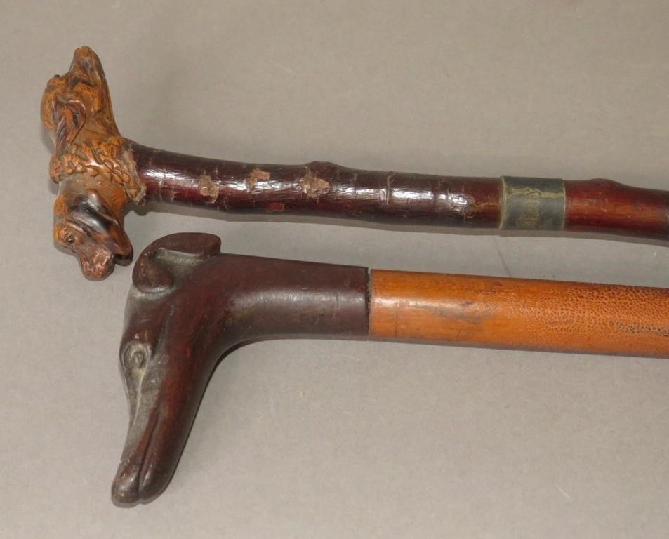 2 GENT'S DOG HANDLED CANESca.