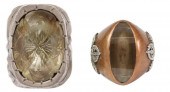 (2) GENT'S PITANGO SILVER & CO