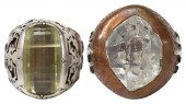 (2) GENT'S PITANGO SILVER & CO