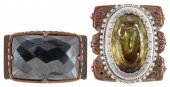 (2) GENT'S PITANGO SILVER & CO