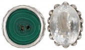 (2) GENT'S PITANGO SILVER GEMS