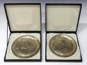 (2) GEO. WASHINGTON MINT STERL