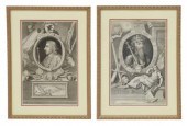 (2) GEORGE VERTUE KINGS OF ENG