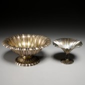 (2) GERMAN ART DECO .800 SILVE