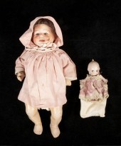 (2) GERMAN BISQUE DOLLS Lot of