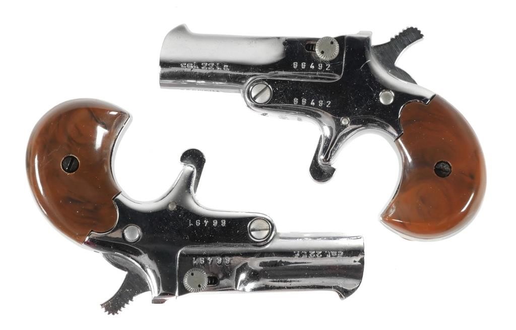 (2) GERMAN DERRINGER BOXED SET