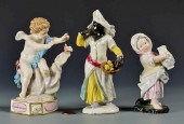2 GERMAN PORCELAIN FIGURINES A