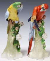 (2) GERMAN SITZENDORF PORCELAI