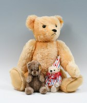 2 GERMAN STEIFF TEDDY BEARS: C