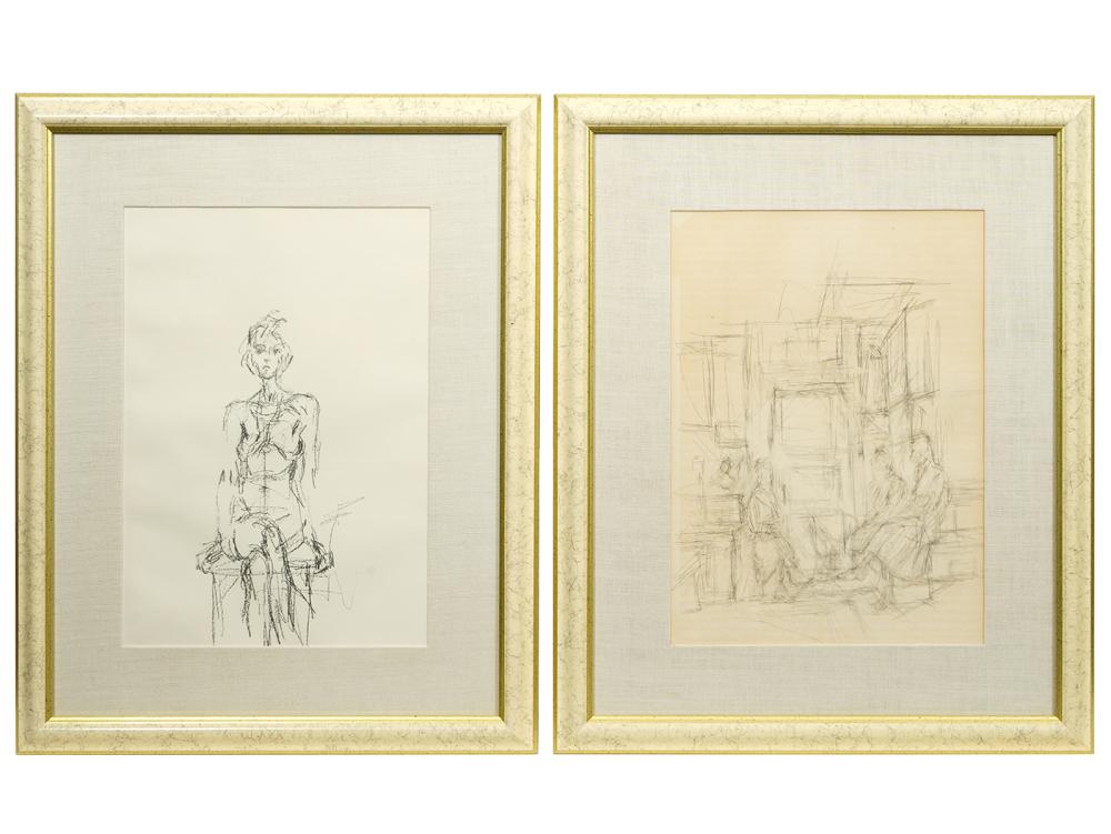 2 GIACOMETTI LITHOS 'TRIO' &